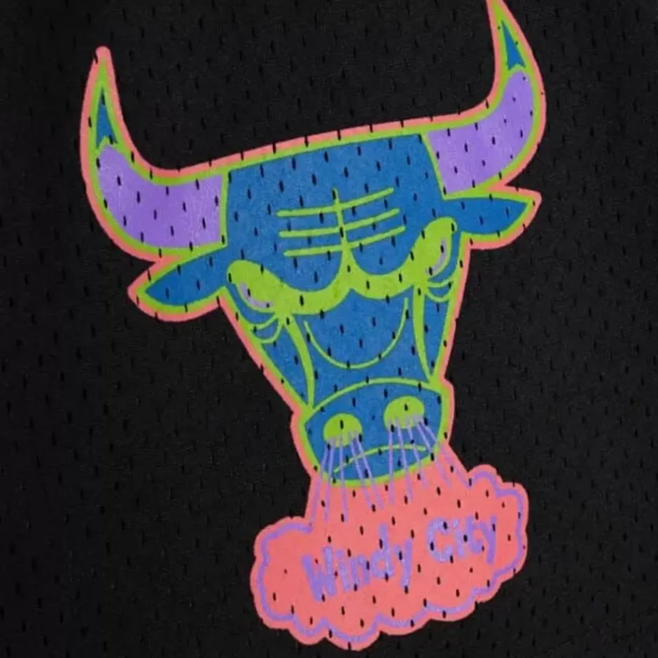 Men Mitchell & Ness Shorts-Color Bomb Shorts Chicago Bulls