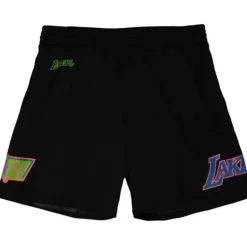 Men Mitchell & Ness Shorts-Color Bomb Shorts Los Angeles Lakers