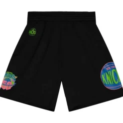 Men Mitchell & Ness Shorts-Color Bomb Shorts New York Knicks