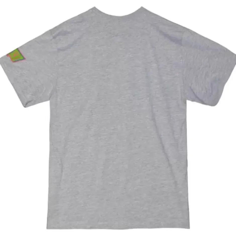 Men Mitchell & Ness T-Shirts & Tops-Color Bomb Tee Los Angeles Lakers