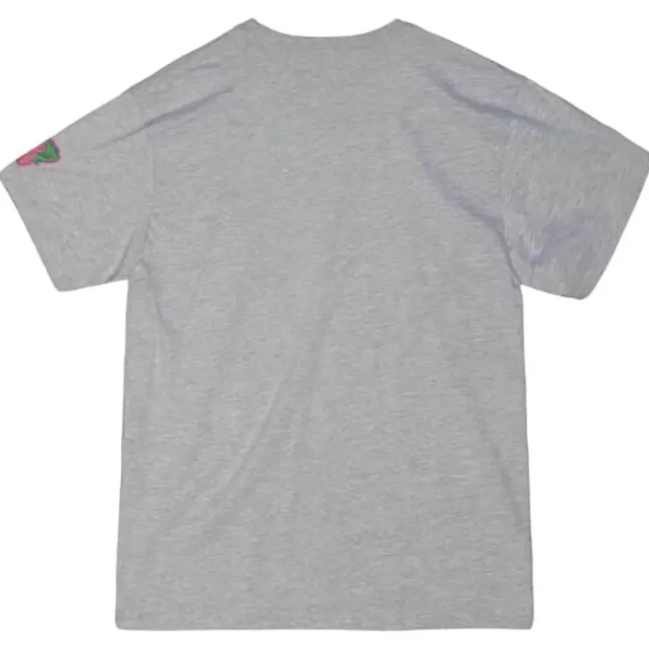 Men Mitchell & Ness T-Shirts & Tops-Color Bomb Tee Miami Heat