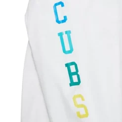 Men Mitchell & Ness T-Shirts & Tops-Complexcon Cubs Ls Tee Chicago Cubs