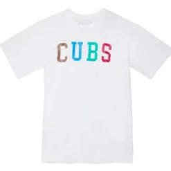 Men Mitchell & Ness T-Shirts & Tops-Complexcon Ss Tee Chicago Cubs