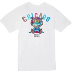 Men Mitchell & Ness T-Shirts & Tops-Complexcon Ss Tee Chicago Cubs
