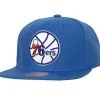 Mitchell & Ness Snapback-Conference Patch Snapback Hwc Philadelphia 76Ers