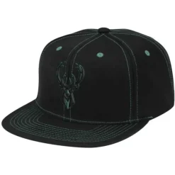 Mitchell & Ness Snapback-Contrast Stitch Snapback Milwaukee Bucks