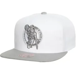 Mitchell & Ness Snapback-Cool Gray 7 Snapback Boston Celtics