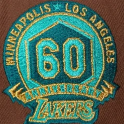 Mitchell & Ness Fitted-Copper Top Fitted Hwc Los Angeles Lakers