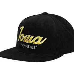 Mitchell & Ness Snapback-Cord Script Snapback University Of Iowa