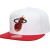 Mitchell & Ness Snapback-Core Basic Snapback Hwc Miami Heat