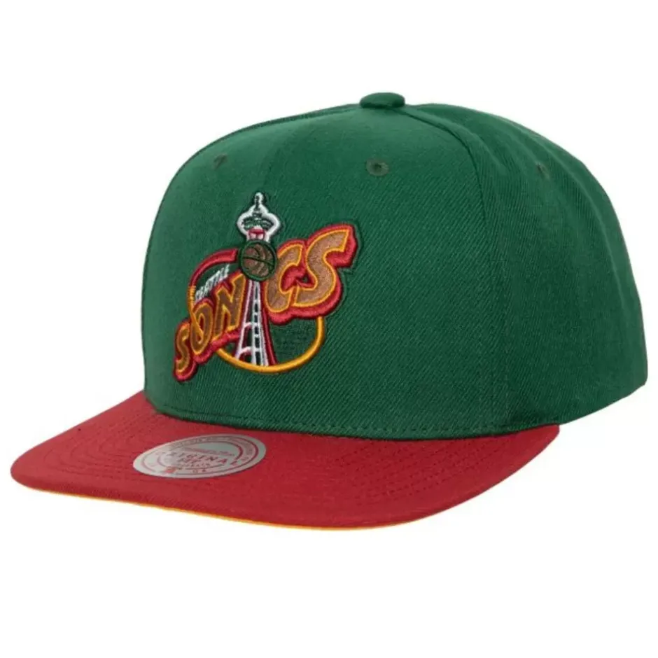 Mitchell & Ness Snapback-Core Basic Snapback Hwc Seattle Supersonics