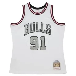 Mitchell & Ness Nba Swingman-Cracked Cement Swingman Dennis Rodman Chicago Bulls 1997-98 Jersey