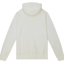 Men Mitchell & Ness Hoodies & Sweatshirts-Cream Hoodie New York Knicks