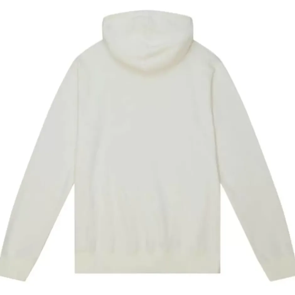 Men Mitchell & Ness Hoodies & Sweatshirts-Cream Hoodie Philadelphia 76Ers