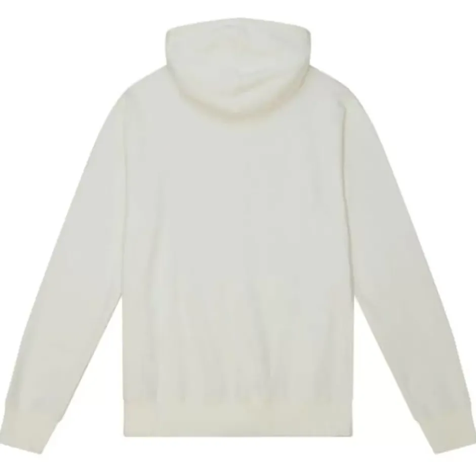 Men Mitchell & Ness Hoodies & Sweatshirts-Cream Hoodie San Antonio Spurs