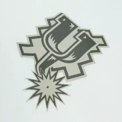 Men Mitchell & Ness Hoodies & Sweatshirts-Cream Hoodie San Antonio Spurs