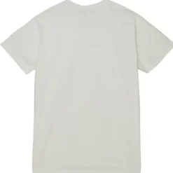 Men Mitchell & Ness T-Shirts & Tops-Cream Ss Tee Los Angeles Dodgers