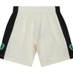 Men Mitchell & Ness Shorts-Cream Swingman Shorts Boston Celtics 2007