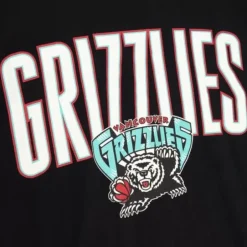 Men Mitchell & Ness T-Shirts & Tops-Cream Tee Vancouver Grizzlies