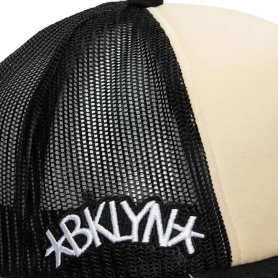 Mitchell & Ness Snapback-Cream Trucker Snapback Brooklyn Nets