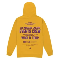 Men Mitchell & Ness Hoodies & Sweatshirts-Crew Hoody Los Angeles Lakers