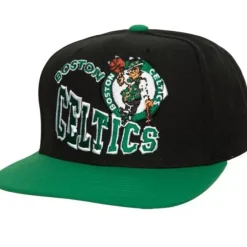 Mitchell & Ness Snapback-Crooked Path Snapback Boston Celtics