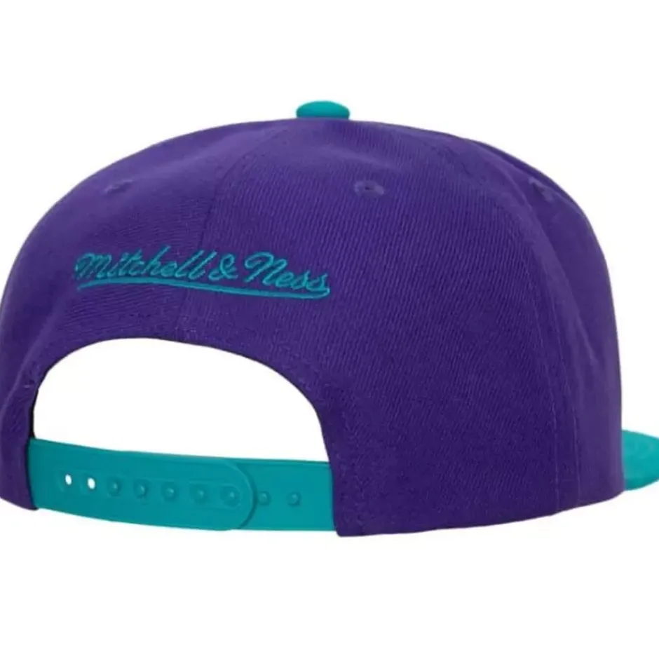 Mitchell & Ness Snapback-Crooked Path Snapback Hwc Charlotte Hornets