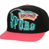 Mitchell & Ness Snapback-Crooked Path Snapback Hwc San Antonio Spurs