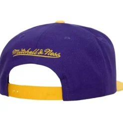 Mitchell & Ness Snapback-Crooked Path Snapback Los Angeles Lakers