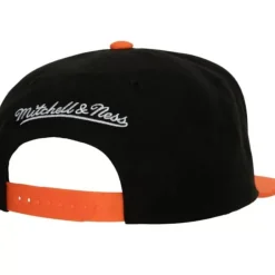 Mitchell & Ness Snapback-Cross Check Snapback Anaheim Ducks