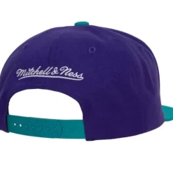 Mitchell & Ness Snapback-Cross Check Snapback Hwc Charlotte Hornets