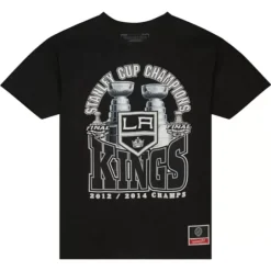 Men Mitchell & Ness T-Shirts & Tops-Cup Chase Tee Los Angeles Kings