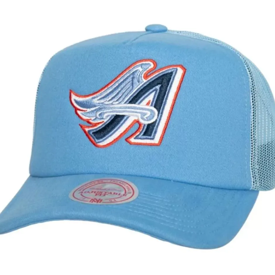 Mitchell & Ness Snapback-Curveball Trucker Coop Anaheim Angels