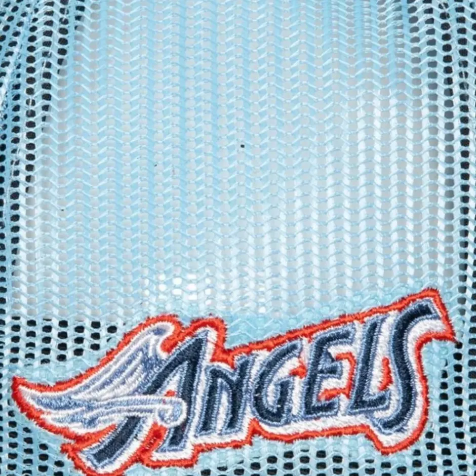 Mitchell & Ness Snapback-Curveball Trucker Coop Anaheim Angels