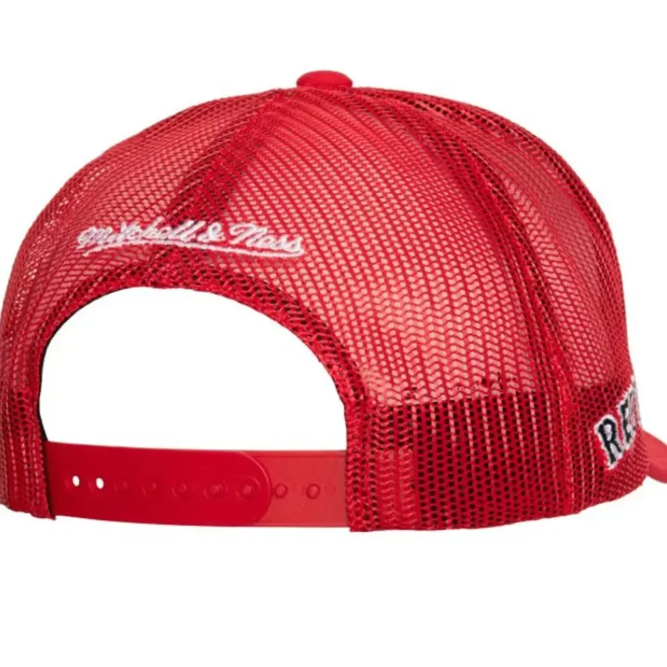 Mitchell & Ness Snapback-Curveball Trucker Coop Boston Red Sox