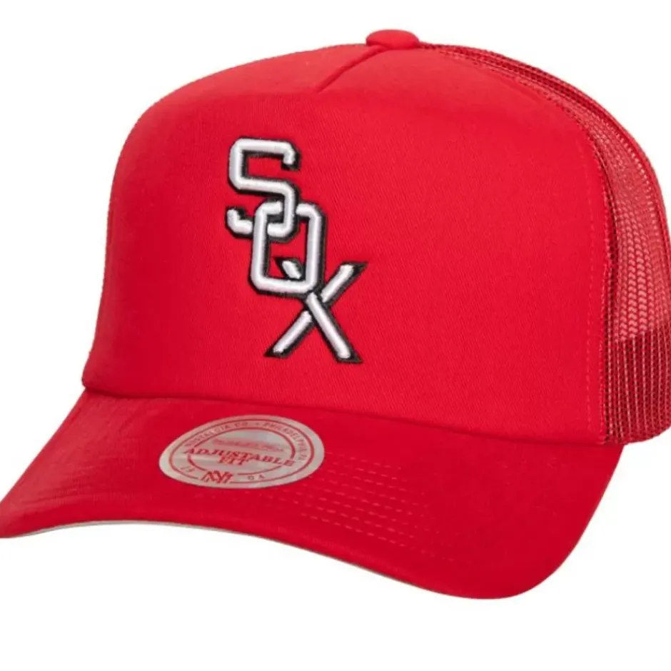 Mitchell & Ness Snapback-Curveball Trucker Coop Chicago White Sox