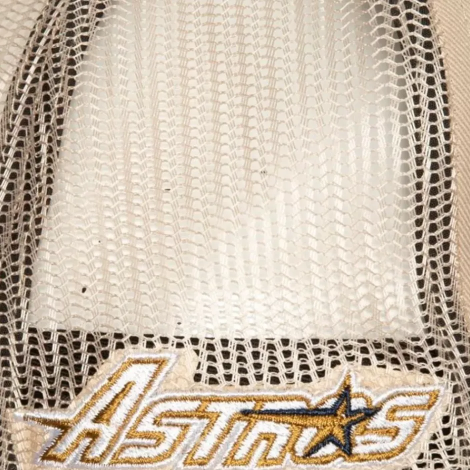 Mitchell & Ness Snapback-Curveball Trucker Coop Houston Astros
