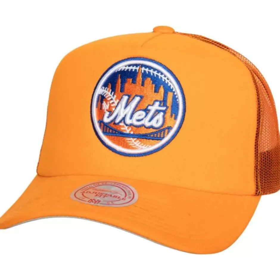 Mitchell & Ness Snapback-Curveball Trucker Coop New York Mets