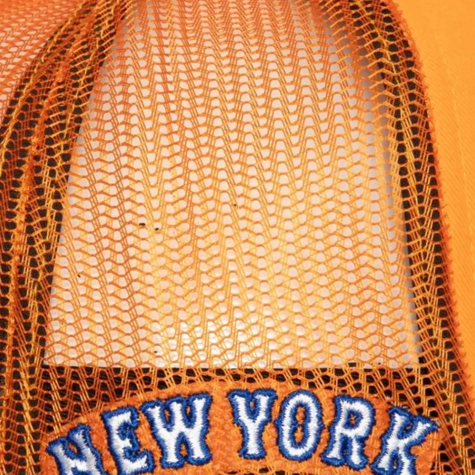 Mitchell & Ness Snapback-Curveball Trucker Coop New York Mets