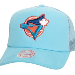 Mitchell & Ness Snapback-Curveball Trucker Coop Toronto Blue Jays