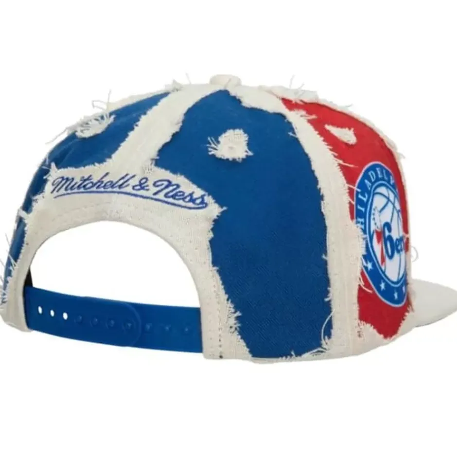 Mitchell & Ness Snapback-Cut Away Snapback Philadelphia 76Ers