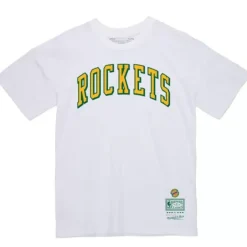 Men Mitchell & Ness T-Shirts & Tops-Daily Tee San Diego Rockets