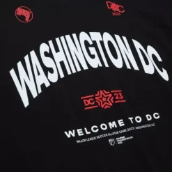 Men Mitchell & Ness T-Shirts & Tops-Dc 23 Tee Mls All-Star