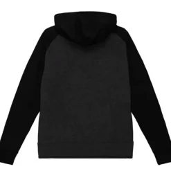 Men Mitchell & Ness Hoodies & Sweatshirts-Distressed Logo Hoody Minnesota Wild