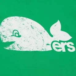 Men Mitchell & Ness T-Shirts & Tops-Distressed Logo Tee Hartford Whalers