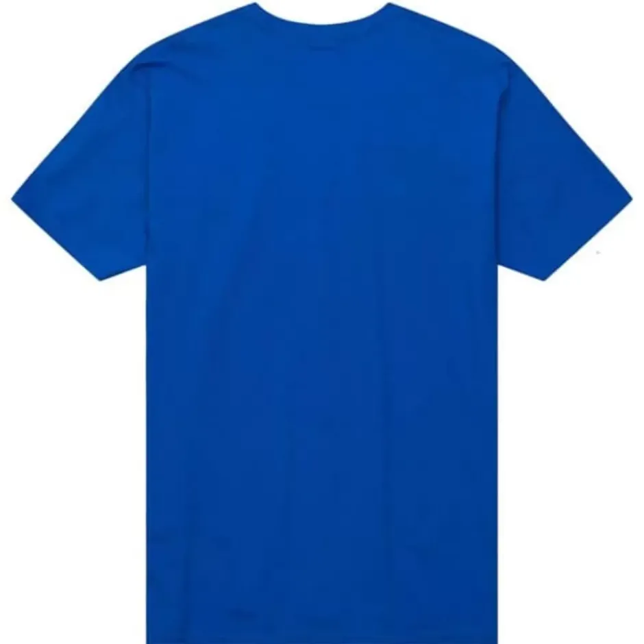 Men Mitchell & Ness T-Shirts & Tops-Distressed Logo Tee Montreal Canadiens