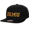 Mitchell & Ness Snapback-Double Down Snapback Florida A&M University