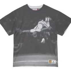 Men Mitchell & Ness T-Shirts & Tops-Double Play Sublimated Ss Tee St. Louis Cardinals Ozzie Smith