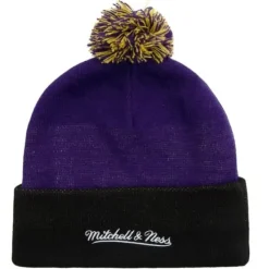 Mitchell & Ness Knit-Double Take Pom Knit Hwc Los Angeles Lakers