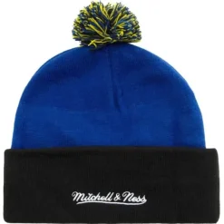 Mitchell & Ness Knit-Double Take Pom Knit Hwc Golden State Warriors